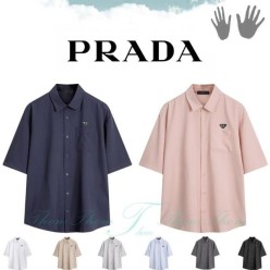 프** 오버핏 링클프리 반팔 셔츠