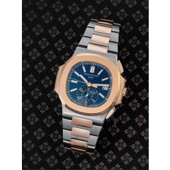 파텍** 노틸러스 5980 블루다이얼 콤비