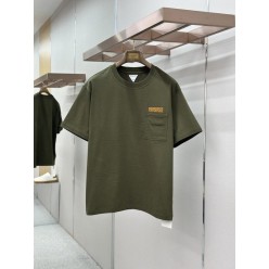 보** 인트레치아토 소매로고 티셔츠