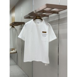 보** 인트레치아토 소매로고 티셔츠