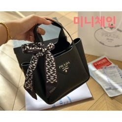 프** 미니 체인 가죽 토트백 ❤️풀박스❤️