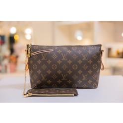 루* 고급 안감 레드 미노 크로스백+파우치set