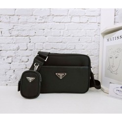 프** 고급 리나일론 크로스백 블랙 2VH048 2DMH F00021