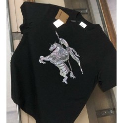 버** 수채화 기사 반팔티