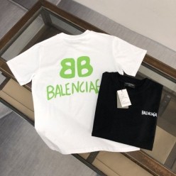 발**** 그린 빅 BB 페인팅 반팔티