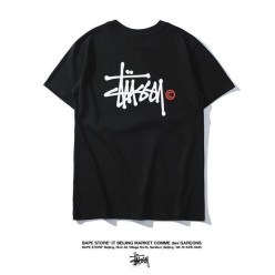 스** 레드배색 반팔티