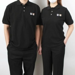 메* 키츠네 더블헤드패치 PK 반팔티