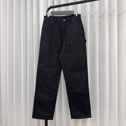 칼** WIP 캔버스 더블 니 팬츠