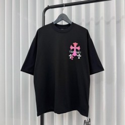 크* 멀티 엠보 크로스 반팔 티셔츠