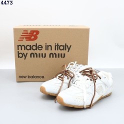 미*** X 뉴*** 530 SL 블리치드 스니커즈