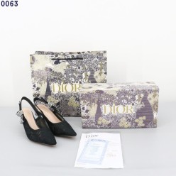 디* 시스루 메시 슬링백 펌프스