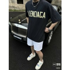 발**** 테이프 로고 티셔츠