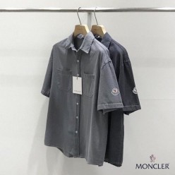 세미오버핏 워싱 반팔 셔츠