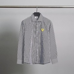 꼼* 골드와펜 스트라이프 셔츠