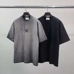 메* 마르지엘라 홀로그램로고 피그먼트 반팔티
