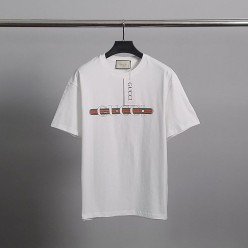 구* 믹스 띠로고 코튼 반팔티