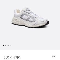 디* B30 화이트 스니커즈