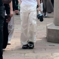 프** 리나일론 패널드 로고 반팔