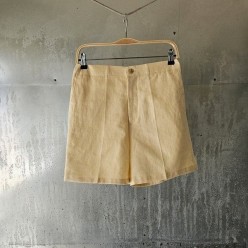 띠** 린넨 반바지 (베이지)