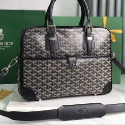 고** 기본 블랙 서류 가방