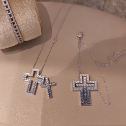 다*** 벨에포크 크로스 네크리스