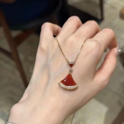 불** 디바스 드림 네크리스 (커넬리언 & 다이아 세팅)