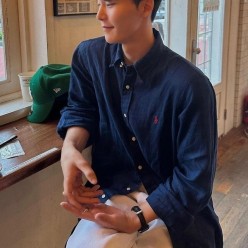 폴* 랄프로렌 클래식 린넨 셔츠 - 수입