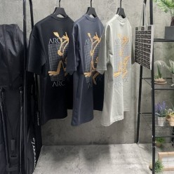 아**** 빅백로고 하프 반팔티