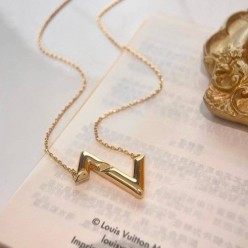 루* LV 볼트 업사이드다운 목걸이
