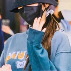 미*** 로고 자수 버킷햇 ✔수입