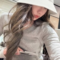 미*** 로고 자수 버킷햇 ✔수입