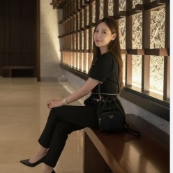 프** 포코노 버킷백 (복조리백)
