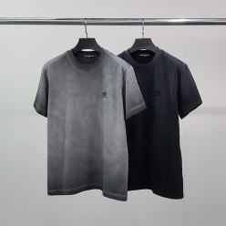 발**** 로고자수 피그먼트 반팔티