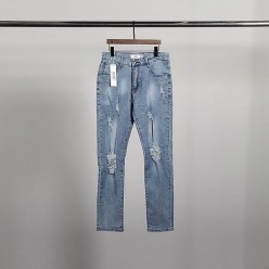 아* 레드하트 데미지 청바지