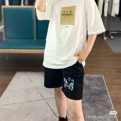 버** 스퀘어 패치 반팔티