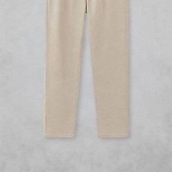 로* 피아나 자수 로고 베이직 리넨 팬츠
