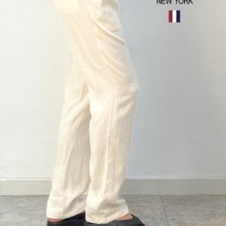 톰* 쿨워싱린넨와이드 팬츠