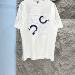 로** 덧댐 자수 빈티지 로고 티셔츠
