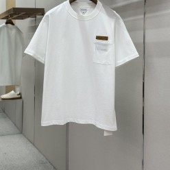 보** 인트레치아토 소매로고 티셔츠