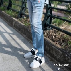 아* 라이트 연청 데님 팬츠