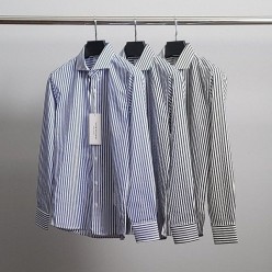 톰* 히든삼선 스트라이프 셔츠