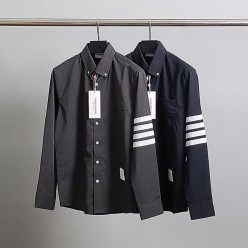 톰* 사선완장 다크 셔츠