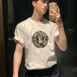 루* 스탬프 반팔 티셔츠