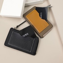 로** 수입프리미엄급 Coin cardholder in soft grained calfskin