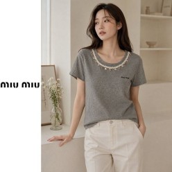 미*** 보헤미안 티셔츠