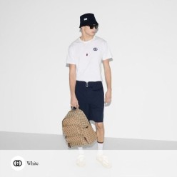 구* 더블G 자수 티셔츠