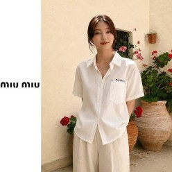 미*** 포켓 스티치 셔츠