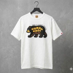 휴* 메이드 베어 그래픽 반팔 티셔츠