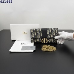 디* 30 몽테인 CD로고 체인 장지갑
