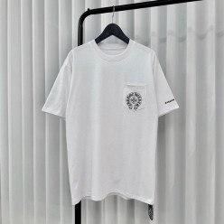 크* 홀스슈 포켓 로고 반팔 티셔츠